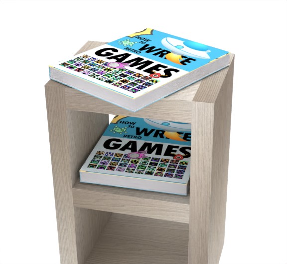 How to Write Retro Games - Web Programming (Paperback) on a shelf