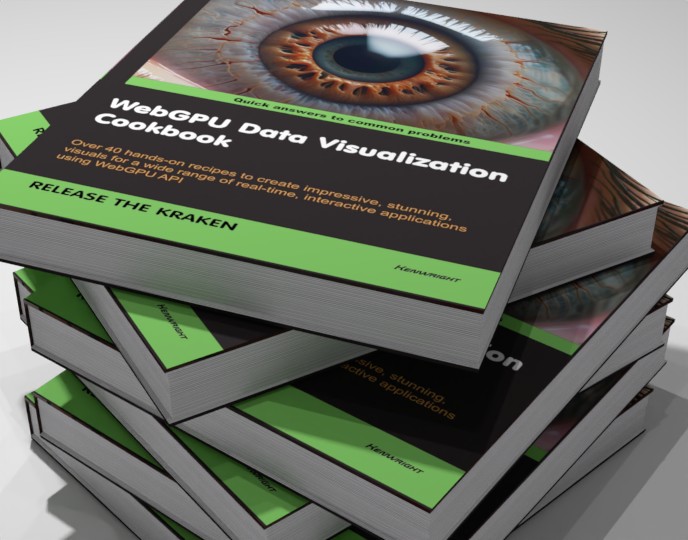 WebGPU Data Visualization Cookbook (2nd Edition) on a shelf