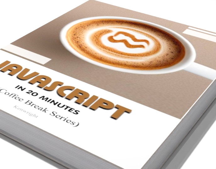 JavaScript in 20 Minutes (Coffee Break Series) on a shelf