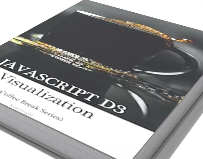 D3 An Introduction (Coffee Book) on a shelf