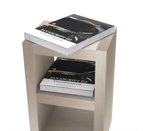 D3 An Introduction (Coffee Book) on a shelf